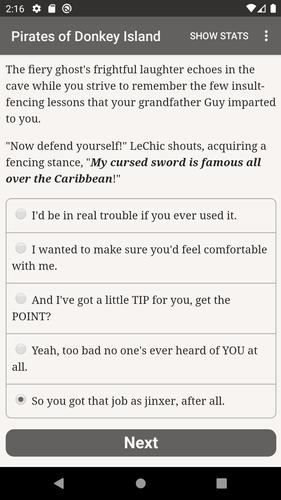 Pirates of Donkey Island 螢幕截圖 1