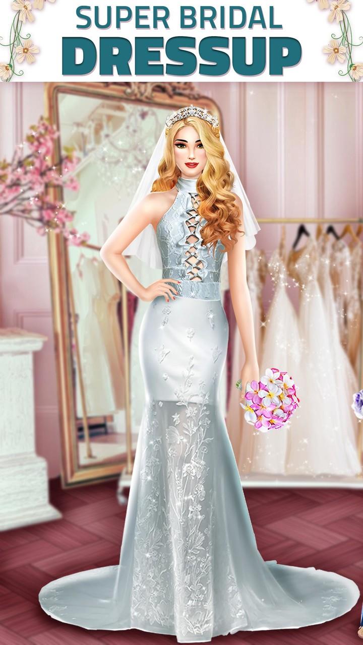 Super Wedding Dress Up Stylist Tangkapan skrin 0