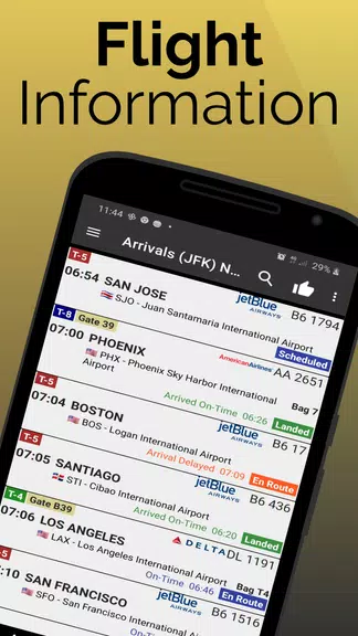 Paris Orly Airport Flight Info Zrzut ekranu 0