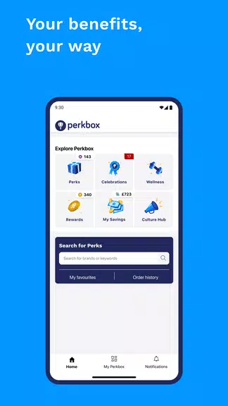 Perkbox Captura de tela 0