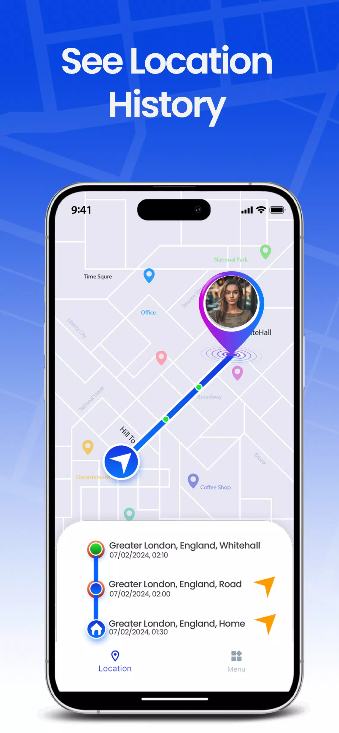 Phone Tracker GPS GeoPoint360 Tangkapan skrin 1