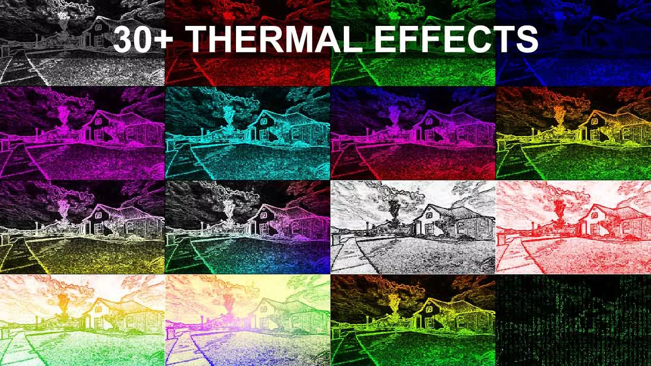 Low Light Cam Thermal Effects স্ক্রিনশট 3