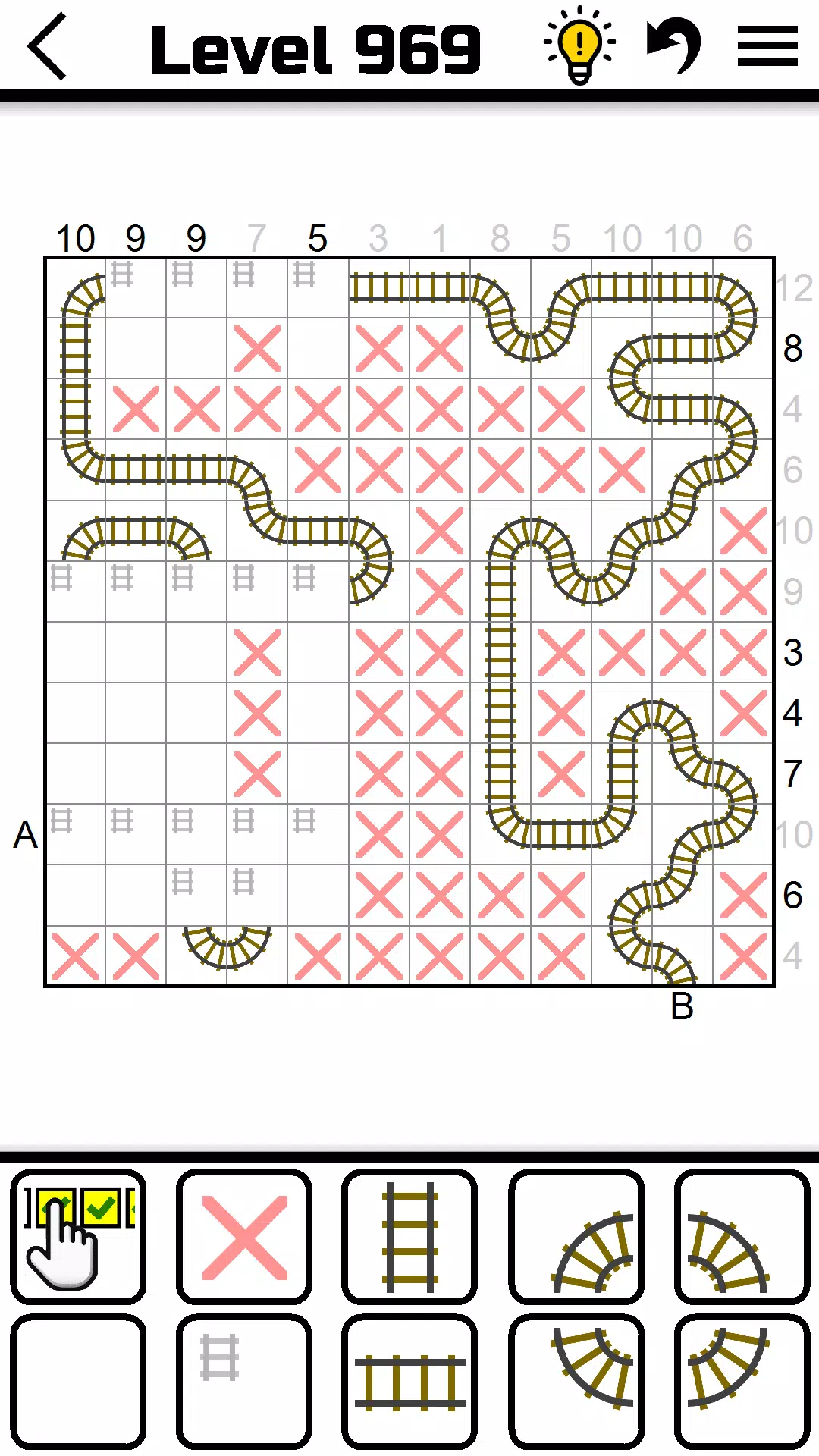 Train Tracks Puzzle ဖန်သားပြင်ဓာတ်ပုံ 3