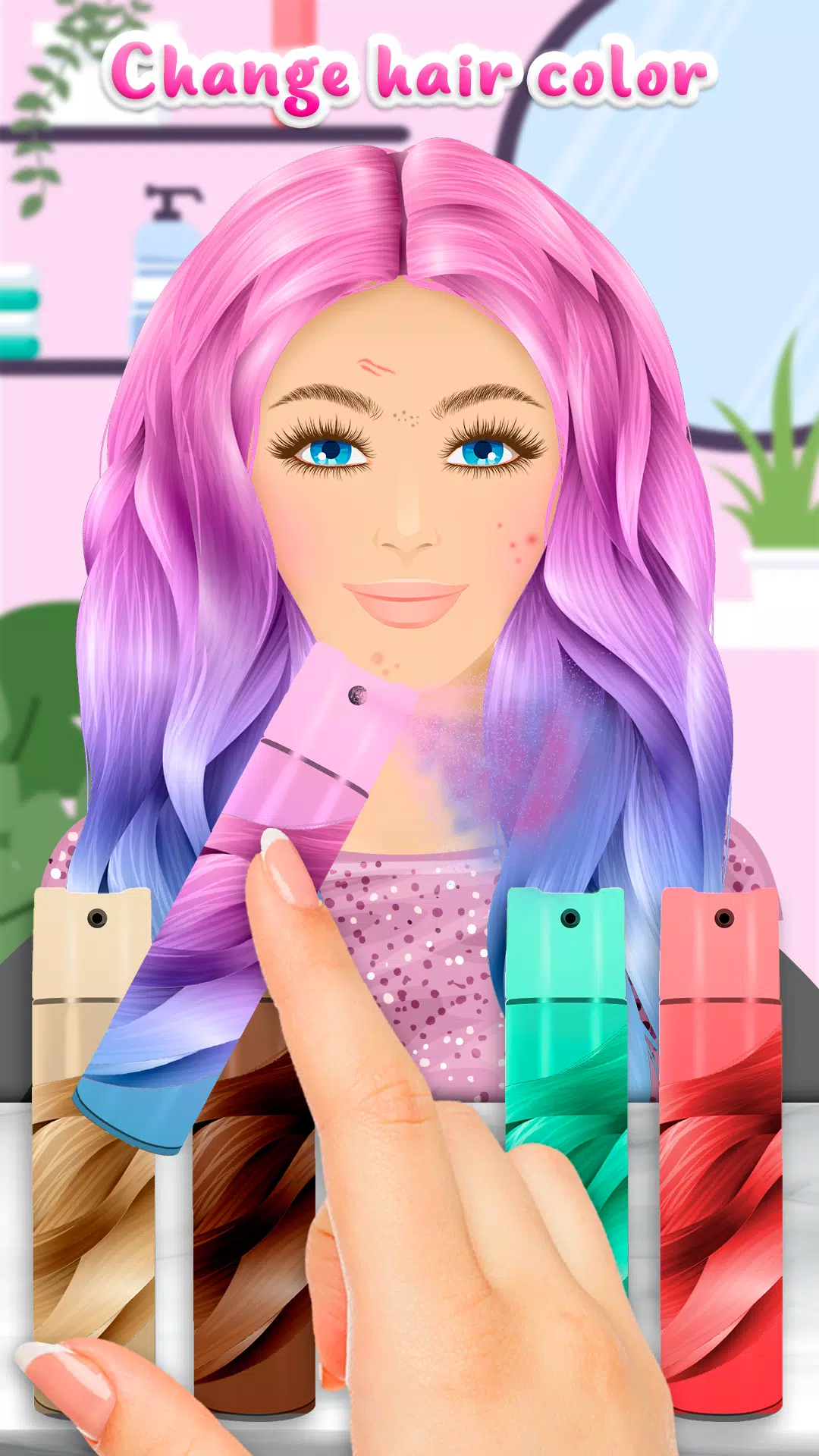 Makeup Beauty Salon Game Girls Zrzut ekranu 3