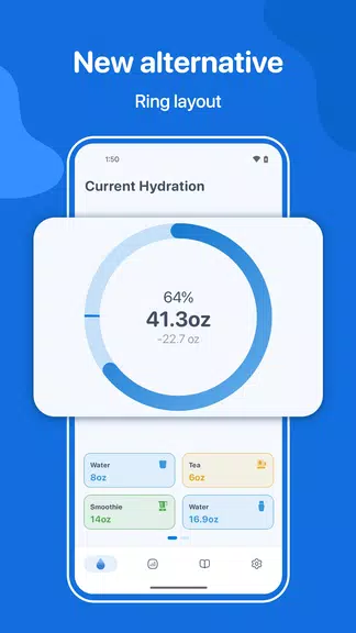 Water Tracker: WaterMinder app Tangkapan skrin 2