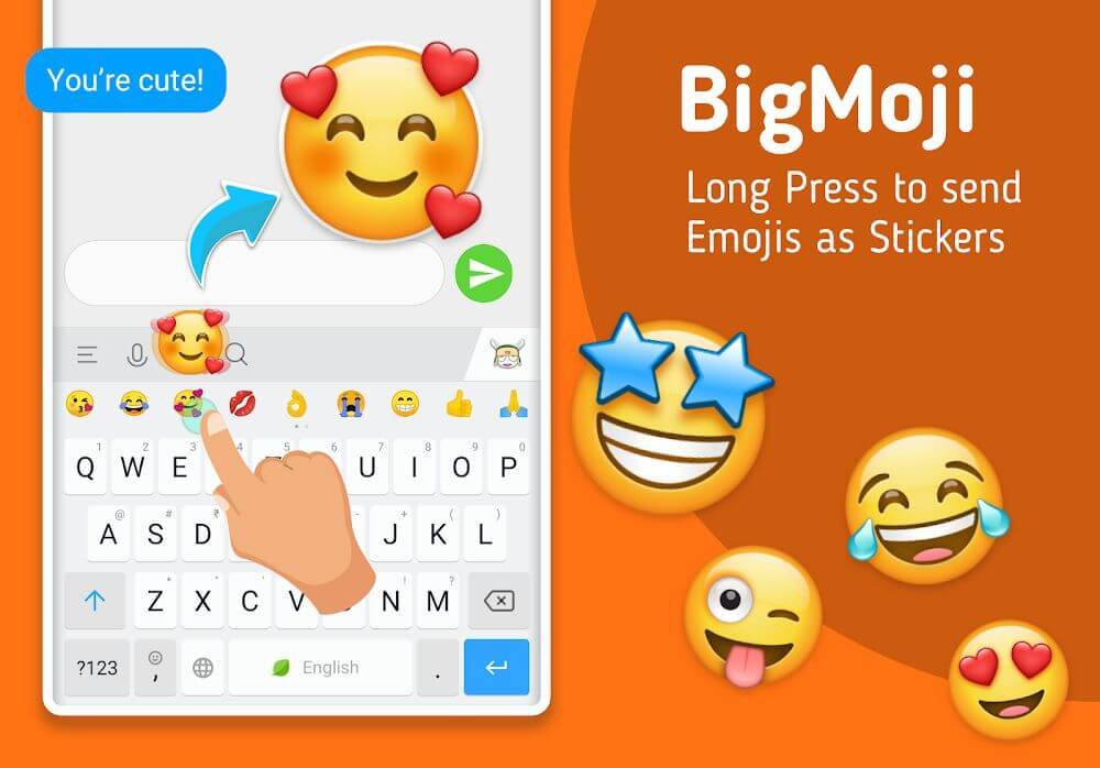 Mint Keyboard:Fonts,Emojis Captura de tela 1