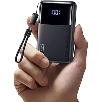 INIU 10,000mAh 45W電力銀行：13美元，包括可拆卸的USB-C電纜掛繩