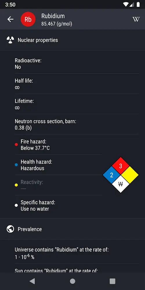 Periodic Table 2023 PRO Capture d'écran 2