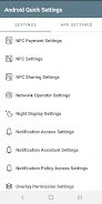 Android Quick Settings Captura de tela 3