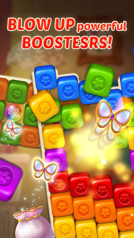 Gem Blast Magic Match Puzzle ဖန်သားပြင်ဓာတ်ပုံ 1