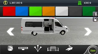 Schermata Minibus Van Passenger Game 1