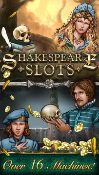 SLOTS: Shakespeare Slot Games! ภาพหน้าจอ 0