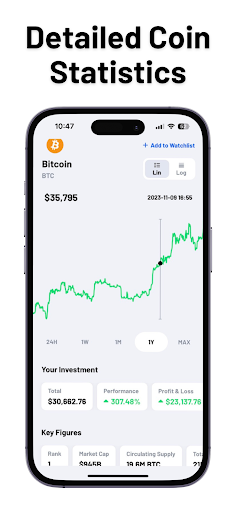 Coin Portfolio Crypto Tracker Ekran Görüntüsü 0