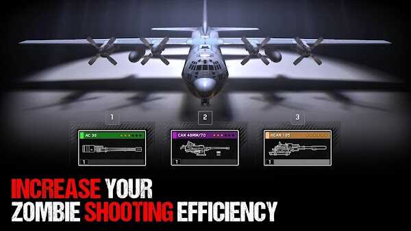 Zombie Gunship Survival mod apk all weapons unlocked