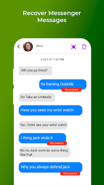 All Recover Deleted Messages Schermafbeelding 2