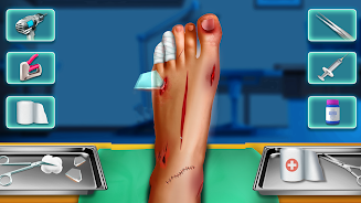 Foot Care: Offline Doctor Game Ekran Görüntüsü 0