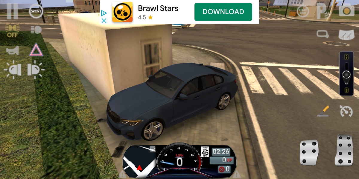 Driving School Sim Captura de tela 0