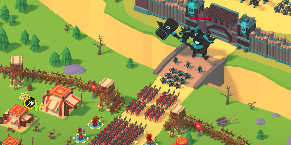 Idle Siege: War Tycoon Game Capture d'écran 1