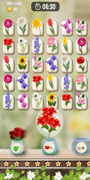 Zen Blossom: Flower Tile Match Captura de pantalla 0