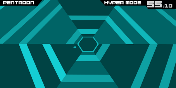 Super Hexagon Captura de pantalla 2