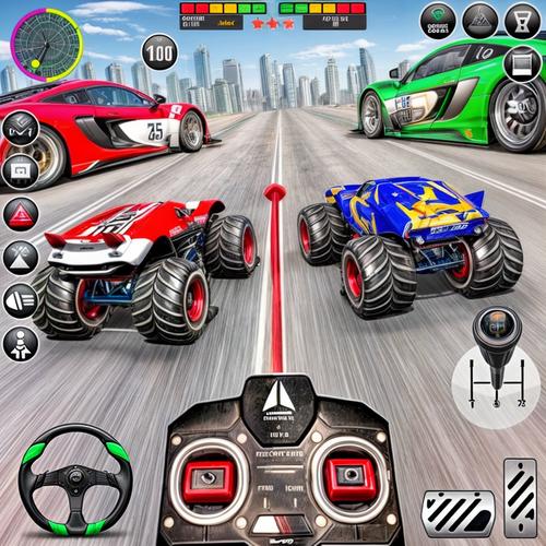 Toy Car Stunts GT Racing Games Capture d'écran 2