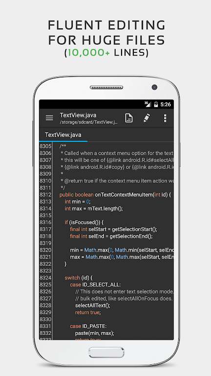 QuickEdit Text Editor Mod স্ক্রিনশট 1