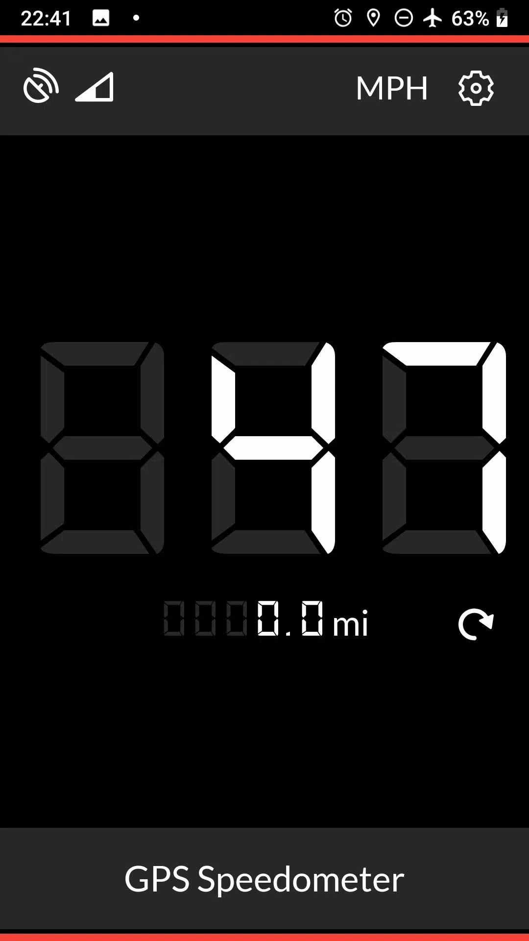 GPS Speedometer স্ক্রিনশট 2