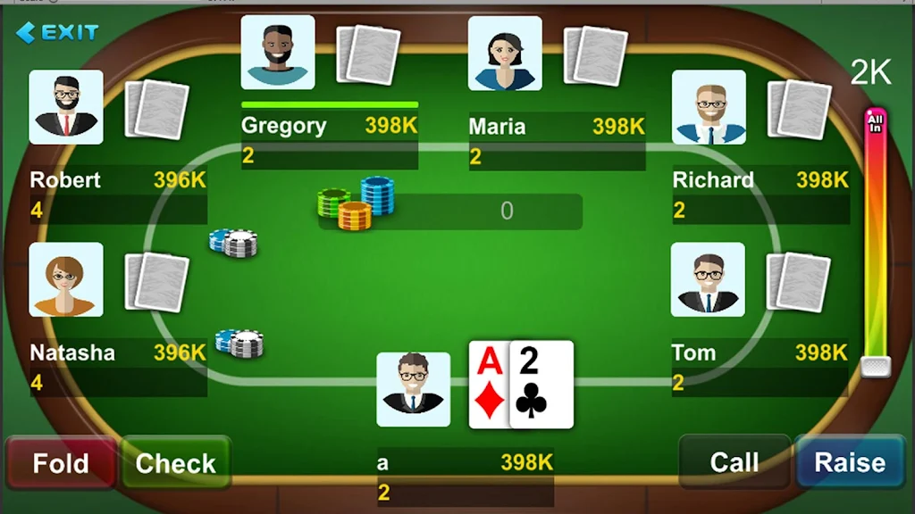 Casino Poker 777 Game 螢幕截圖 2
