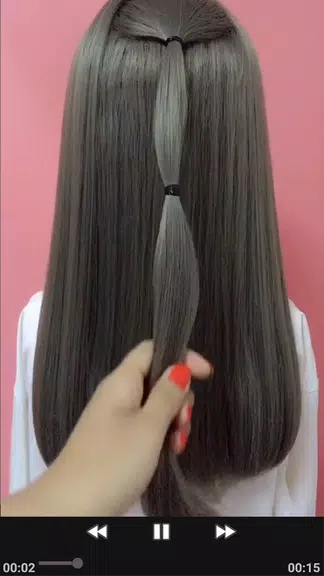 Girls Hairstyles Step By Step Schermafbeelding 3