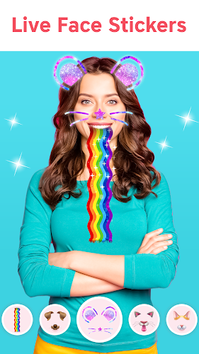 Selfie Editor Beauty Camera Captura de pantalla 2