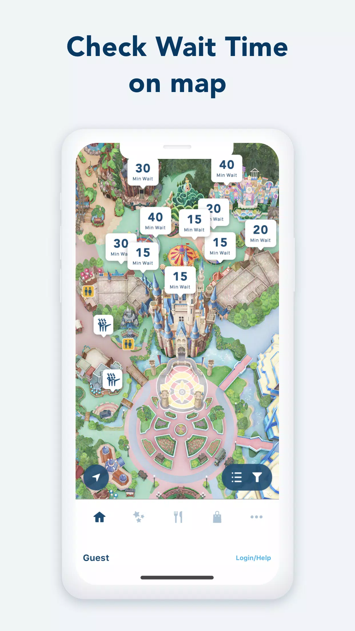 Tokyo Disney Resort App 螢幕截圖 0