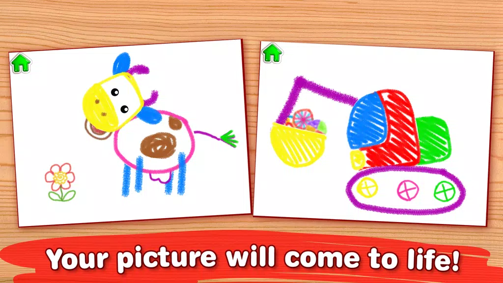 Toddler Drawing Apps for Kids Tangkapan skrin 3