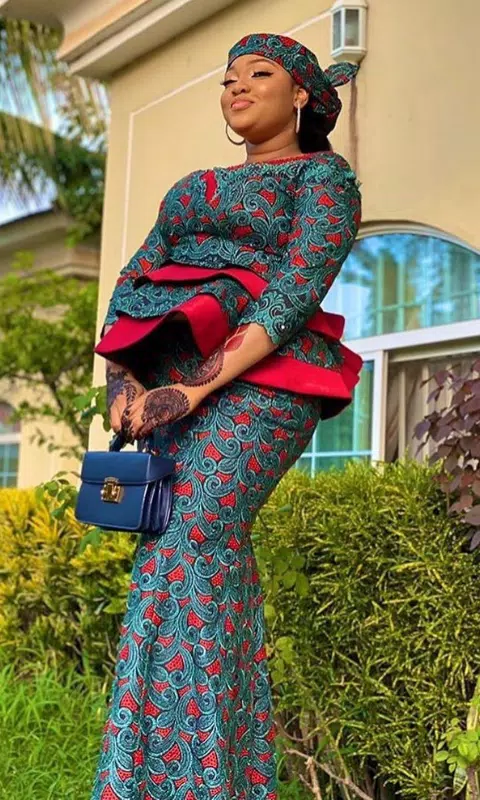 Hausa Skirt and Blouse Styles Capture d'écran 1