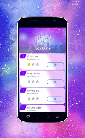 Piano Tiles - Soy Luna Girls Game Tangkapan skrin 1