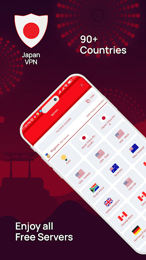 Japan VPN Get Japanese IP Tangkapan skrin 2