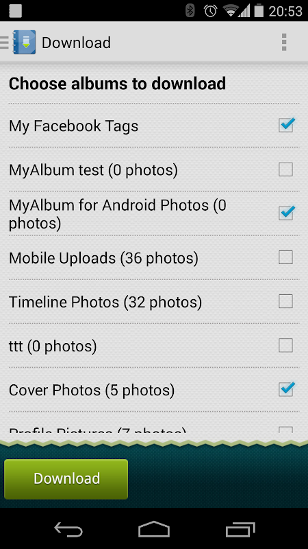 MyAlbum: Social photos manager 螢幕截圖 2