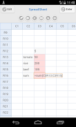 Simple Spreadsheet应用截图第1张