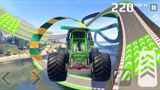 Monster Truck Mega Ramp Stunt Tangkapan skrin 2