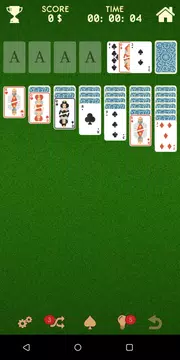 Offline Solitaire Card Games Ảnh chụp màn hình 1