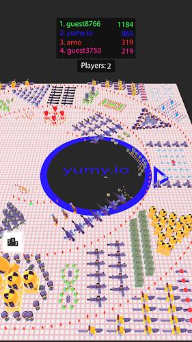 yumy.io - io - hole games ဖန်သားပြင်ဓာတ်ပုံ 1