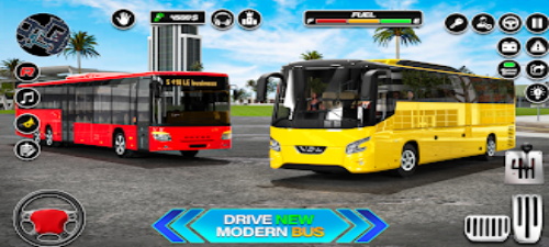 City Bus Driver - Bus Games 3D Capture d'écran 1