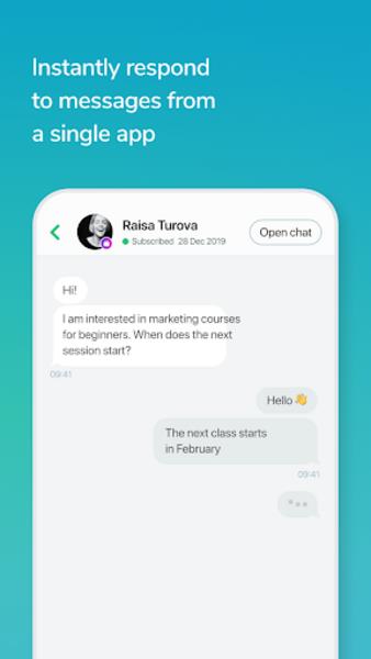 SendPulse Chatbots 스크린샷 3