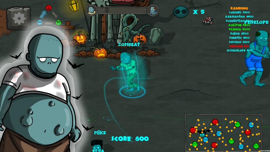 Zombeat.io - io games zombies Mod ဖန်သားပြင်ဓာတ်ပုံ 2