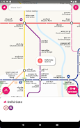 Delhi Metro Map & Routing Schermafbeelding 0