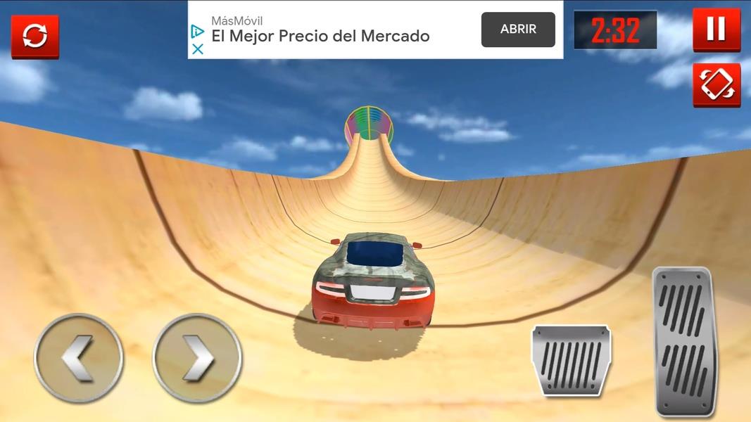 Mega Ramp Car Stunts Racing Captura de pantalla 2