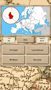 Europe Geography - Quiz Game Screenshot 1