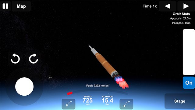 Ellipse: Rocket Simulator Скриншот 1