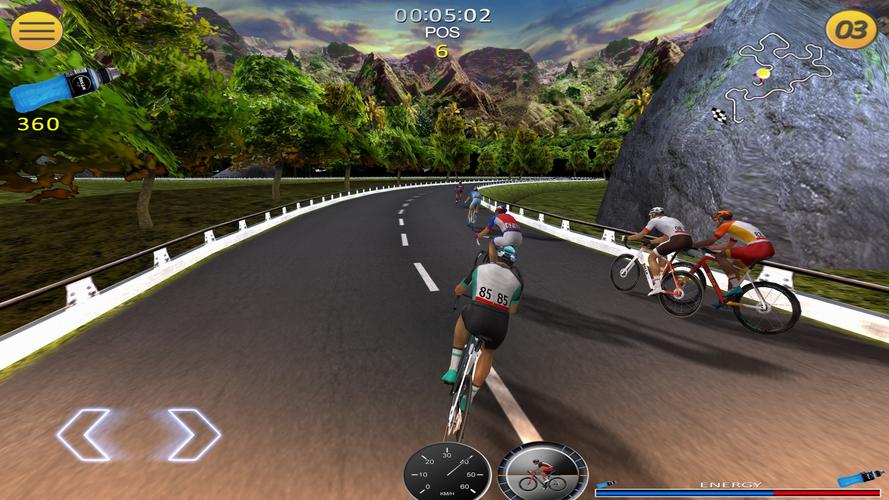 Schermata Pro Cycling Tour 1