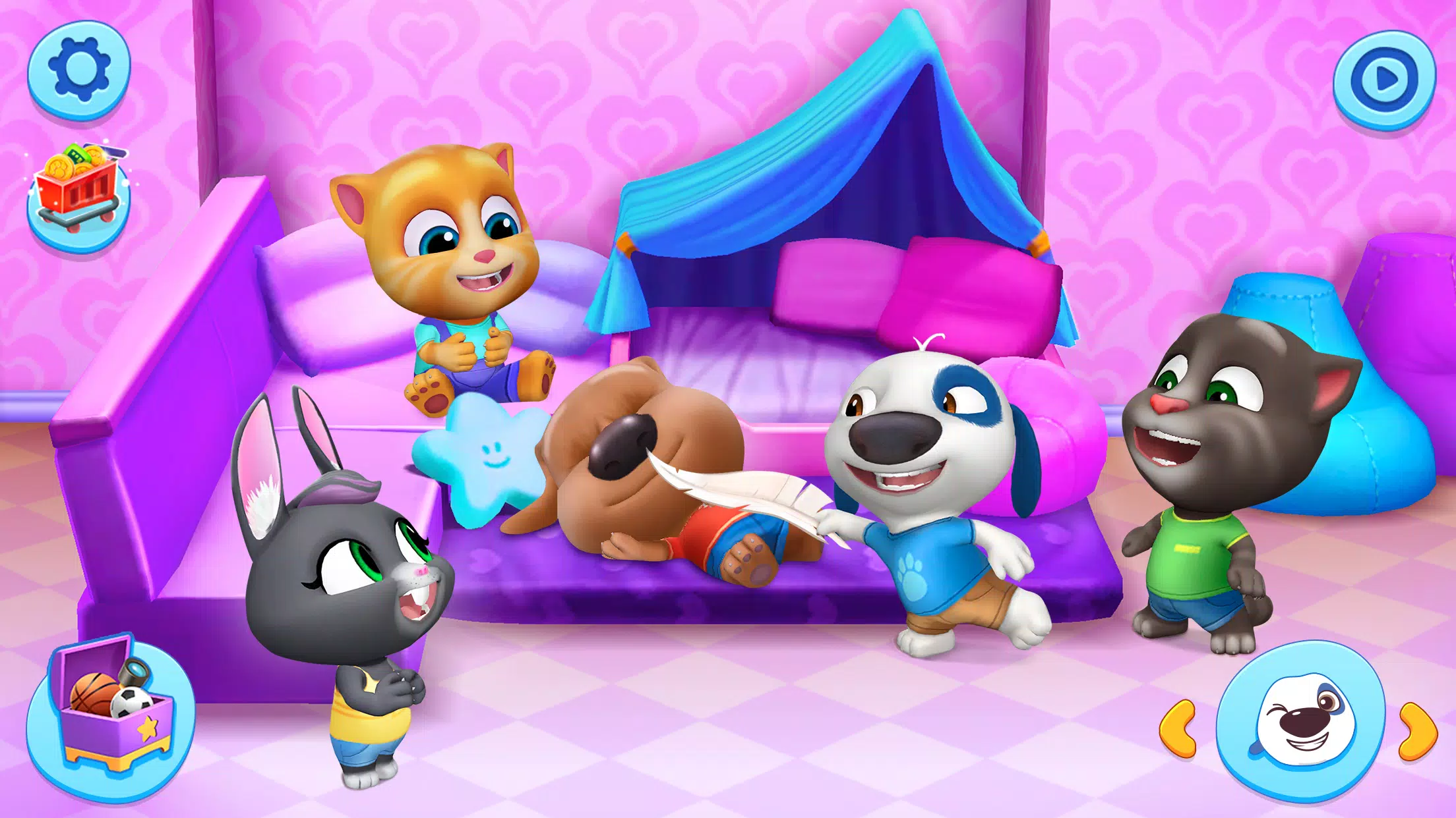 My Talking Tom Friends Ảnh chụp màn hình 3