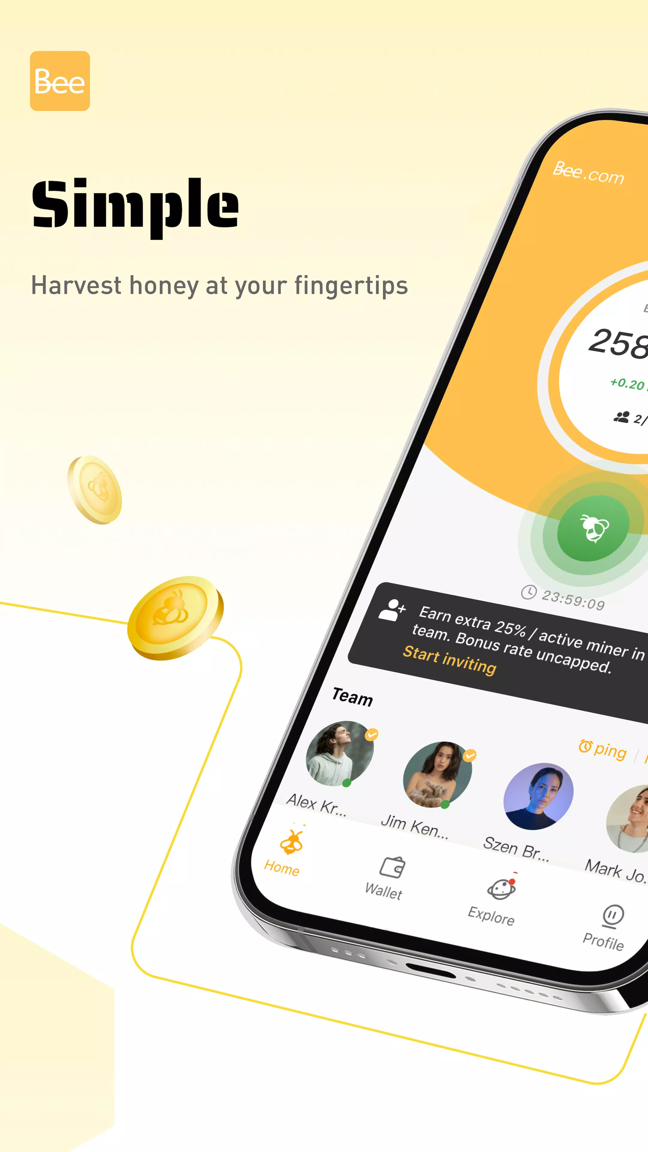 Bee Network Captura de tela 0